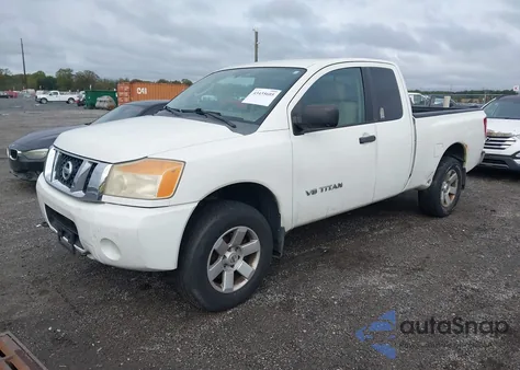 2009 Nissan Titan Xe z USA, uszkodzony, nr VIN 1N6AA06C39N308795